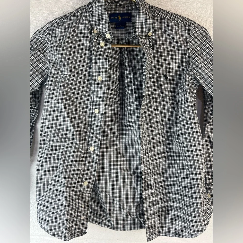 Ralph Lauren Plaid Button Down Shirt, 7
